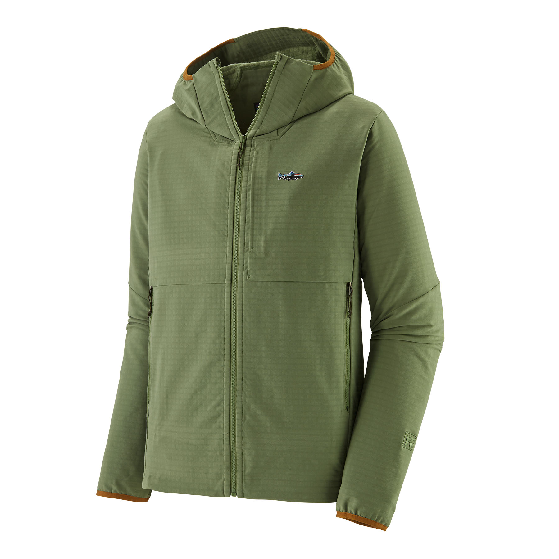 R1 TechFace Fitz Roy Trout Hoody (terrain green)