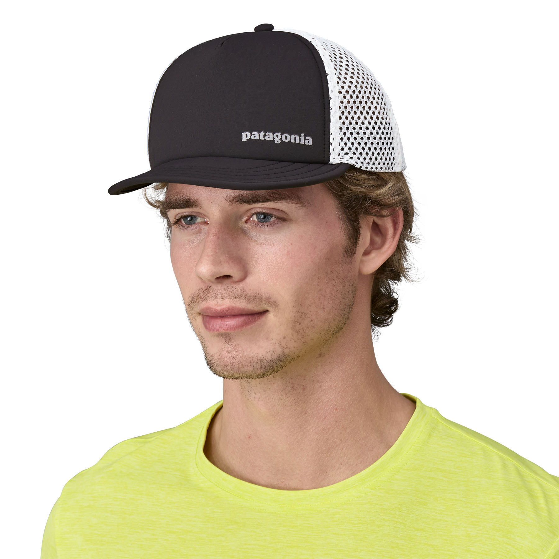 Duckbill Shorty Trucker Hat (black)