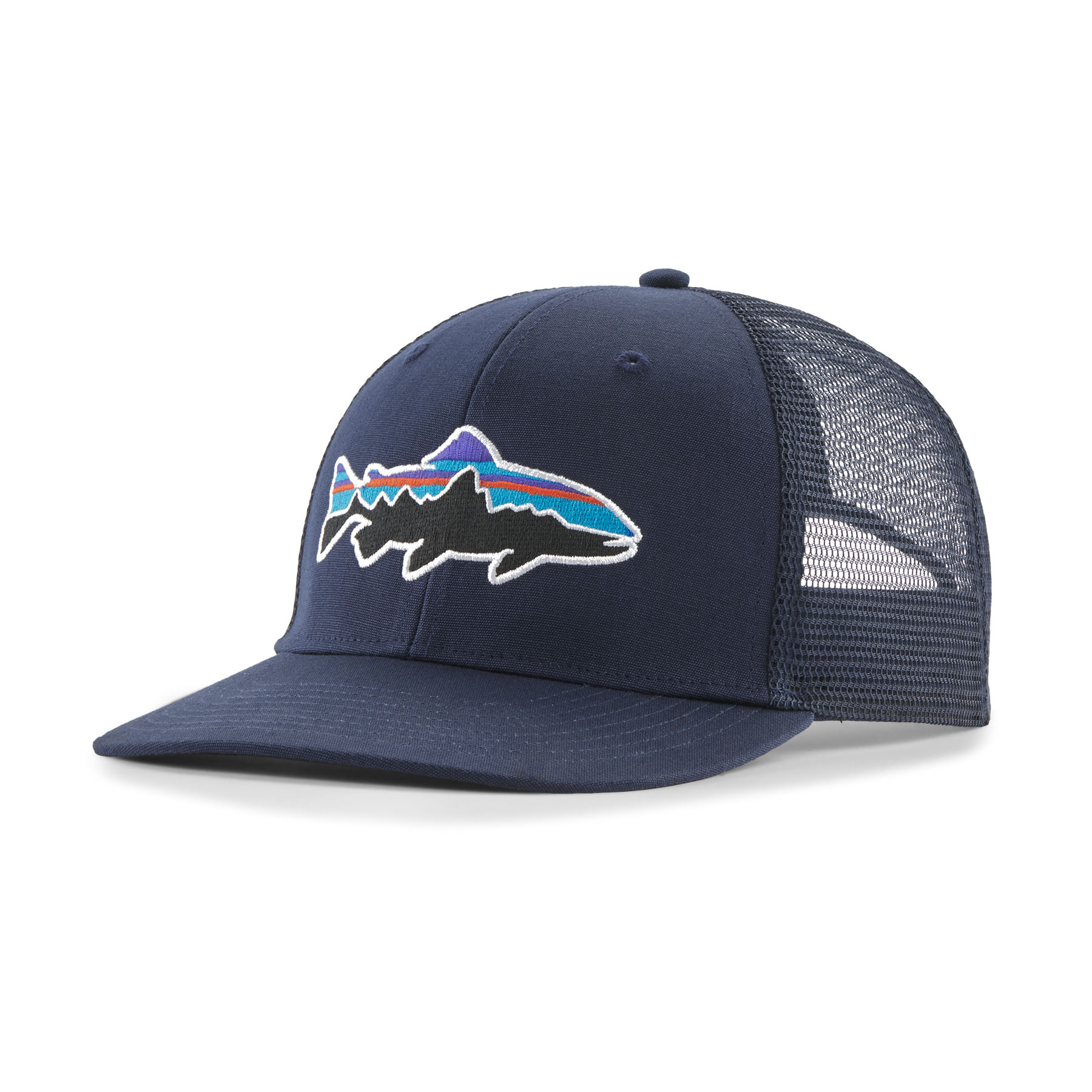 Fitz Roy Trout Trucker Hat (New Navy)