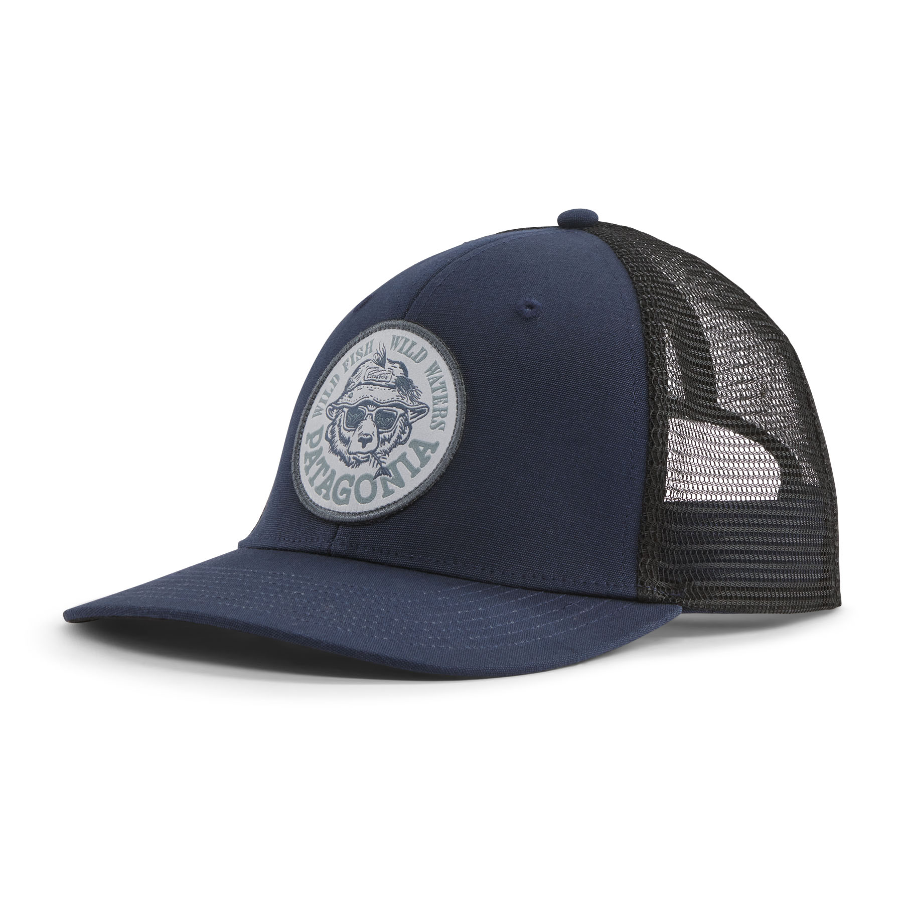 Take a Stand Trucker Hat (Wild Grizz: New Navy)