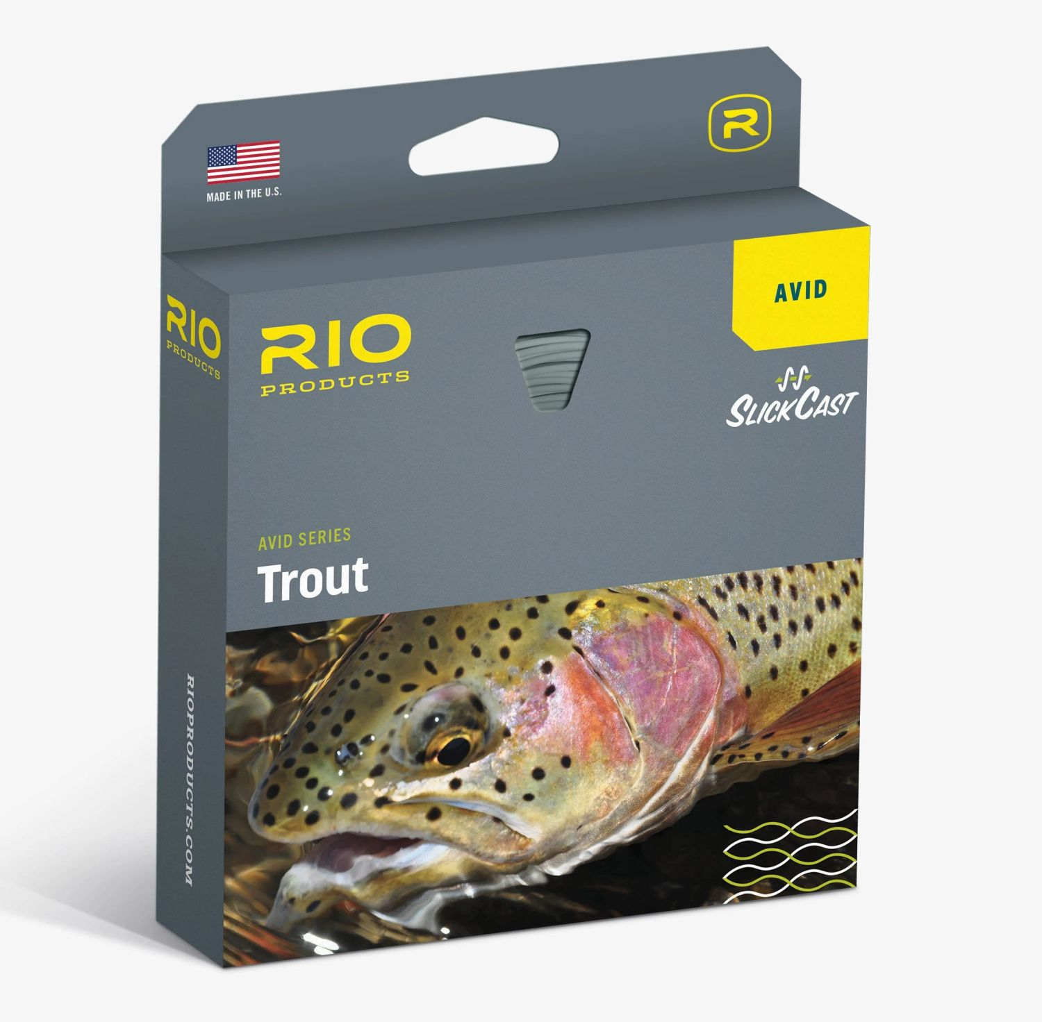 Fly Fishing Line Floating for Nymph and Buzzer fishing Dual Colour Tan/Gold  WF7 with 2 welded loops