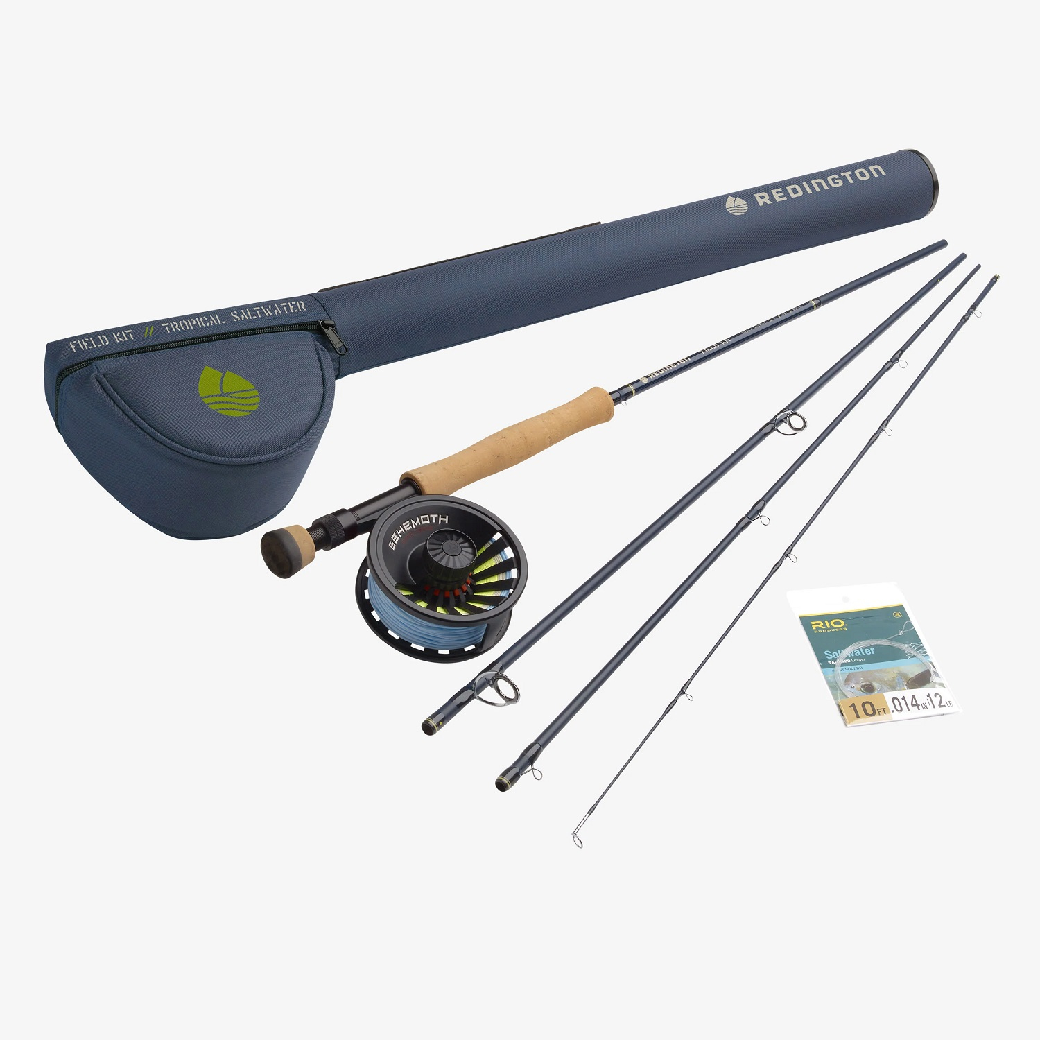 El Jefe Wild Fly Fishing Combo Package | 704 | 7' Four Section 1 Weight Fly  Rod And Reel Outfit