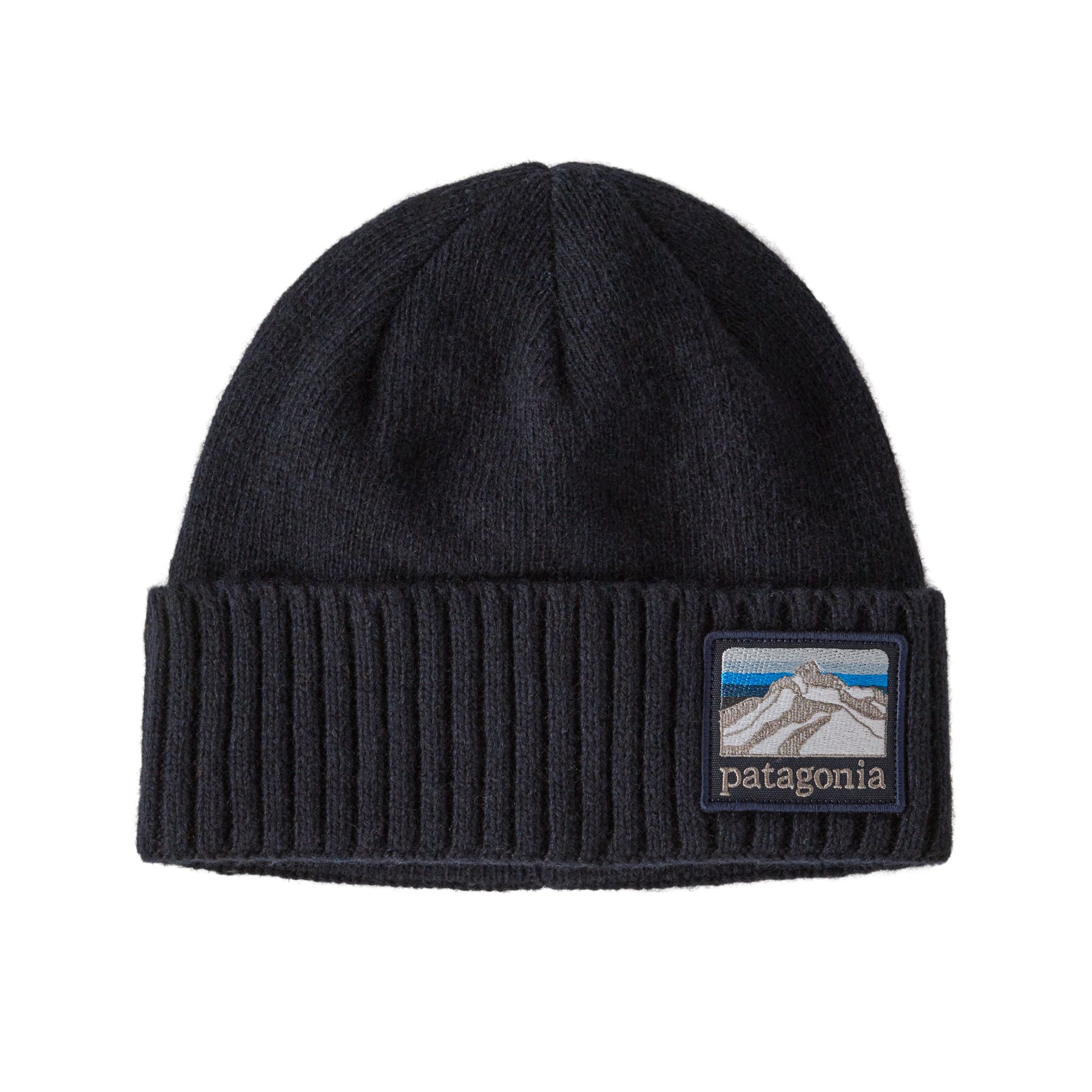 Brodeo Beanie (Line Logo Ridge: Classic Navy)