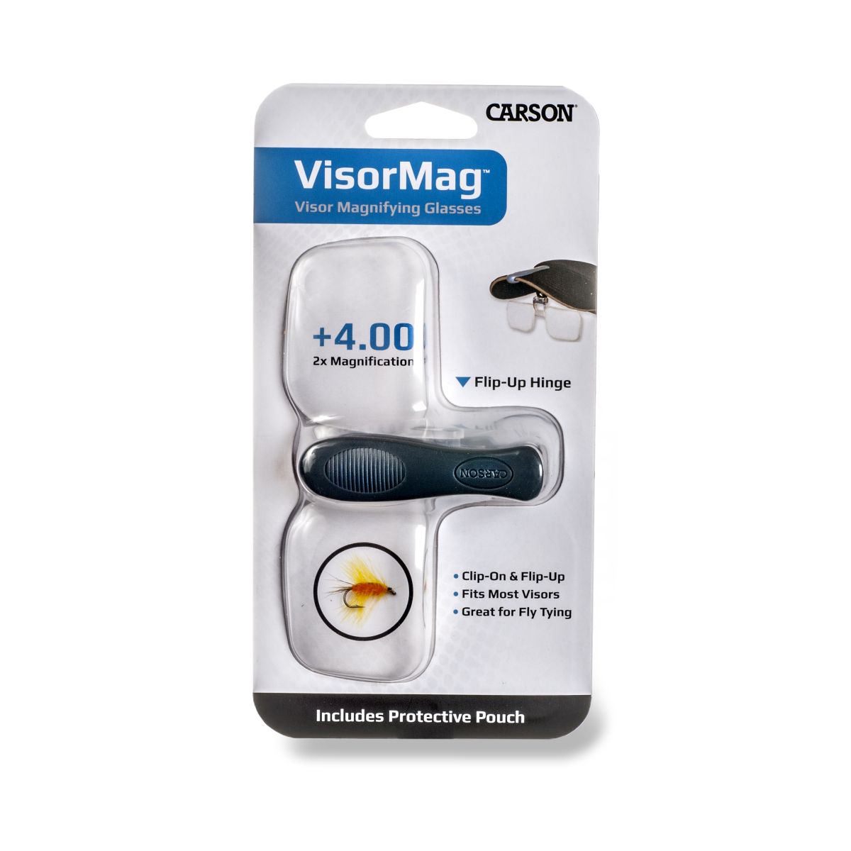 VisorMag Clip On Magnifier for Hats