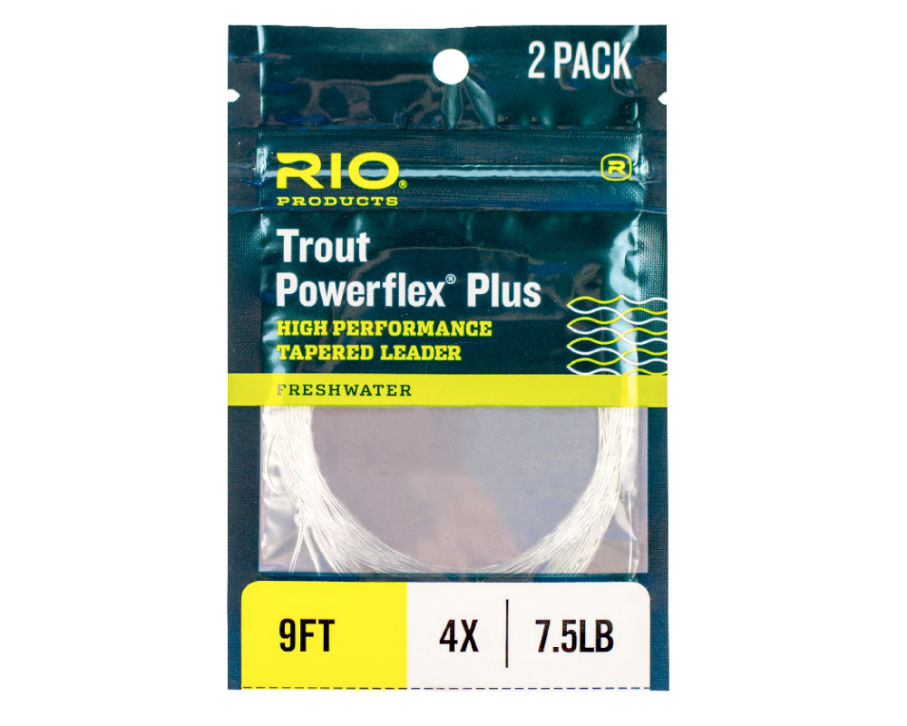 RIO Technical Euro Nymph Leader with Tippet Ring Pink/Chartreuse 14ft -  2X/4X