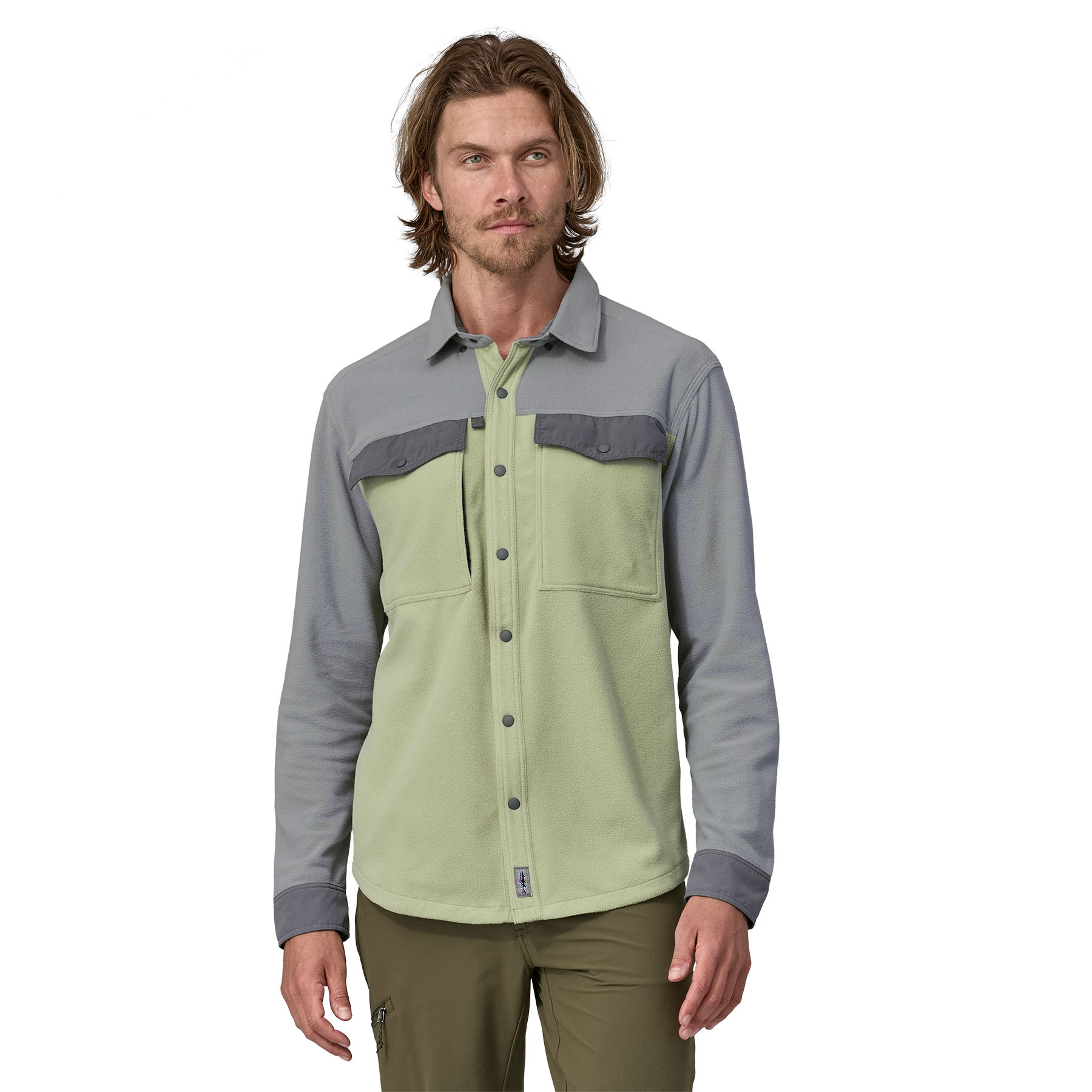 M's Early Rise Snap Shirt (Salvia Green)