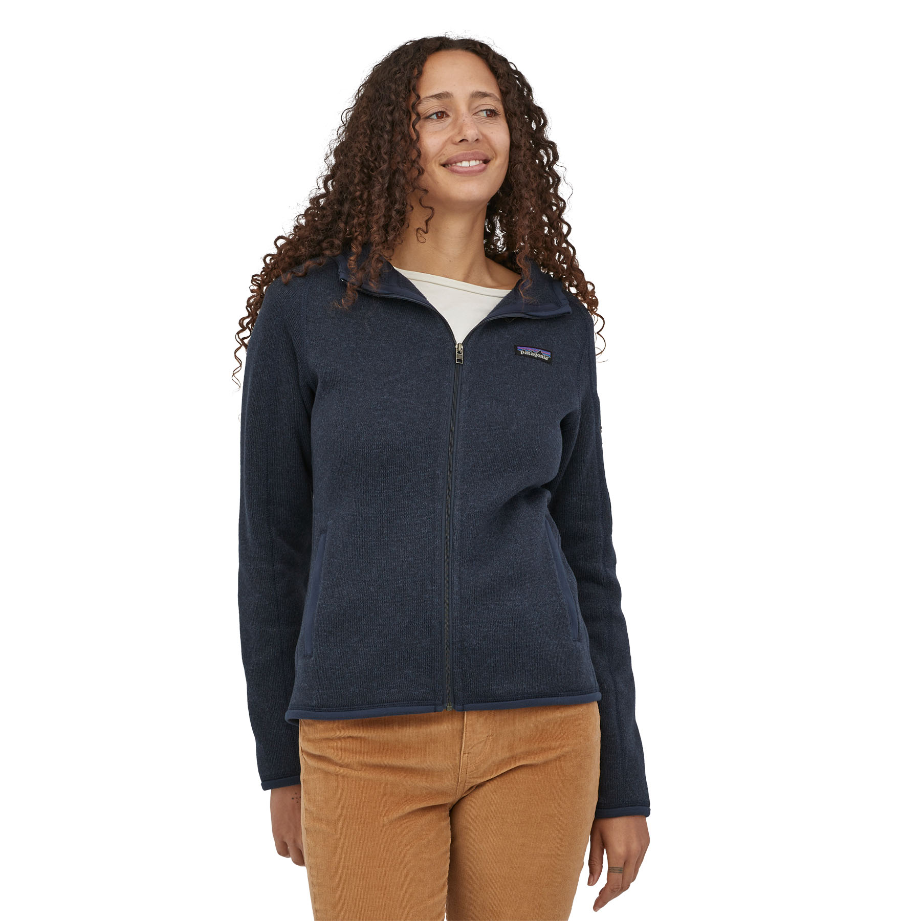 Womens Better Sweater Hoody (new navy)