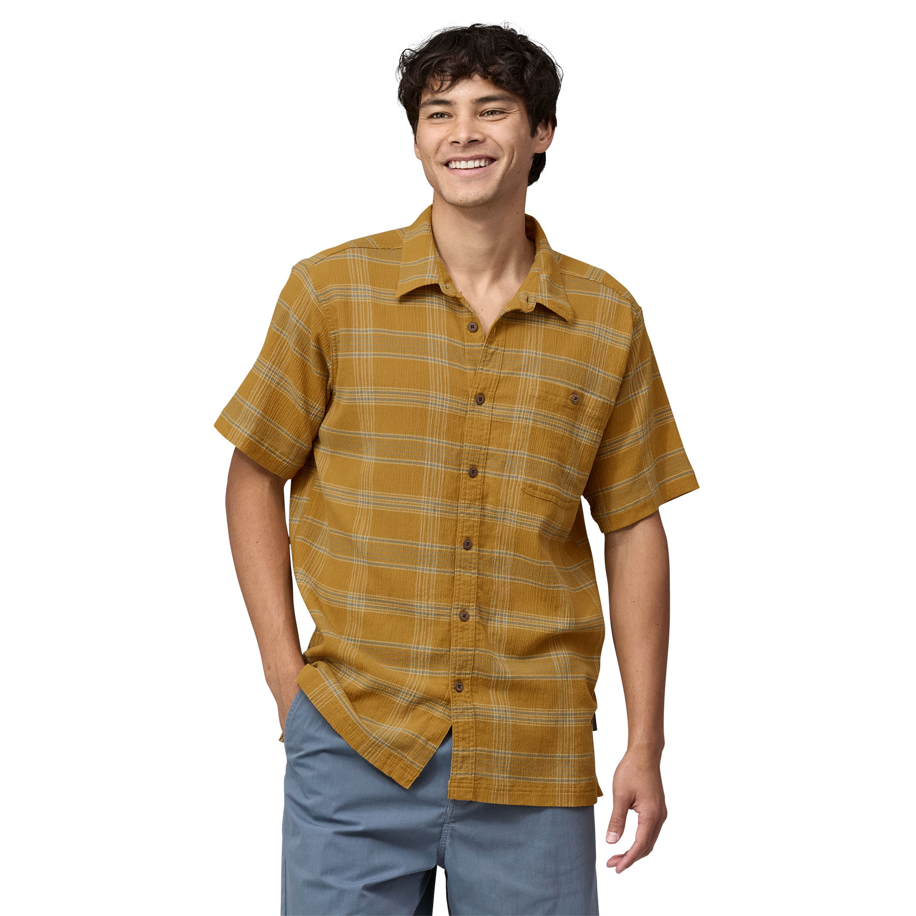 Men's A/C Shirt (Discovery: pufferfish gold)