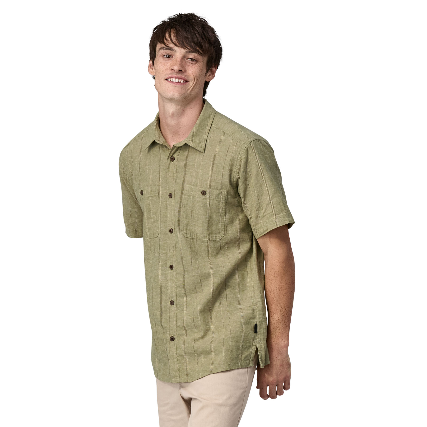 Men's Back Step Shirt (Buckhorn Green)