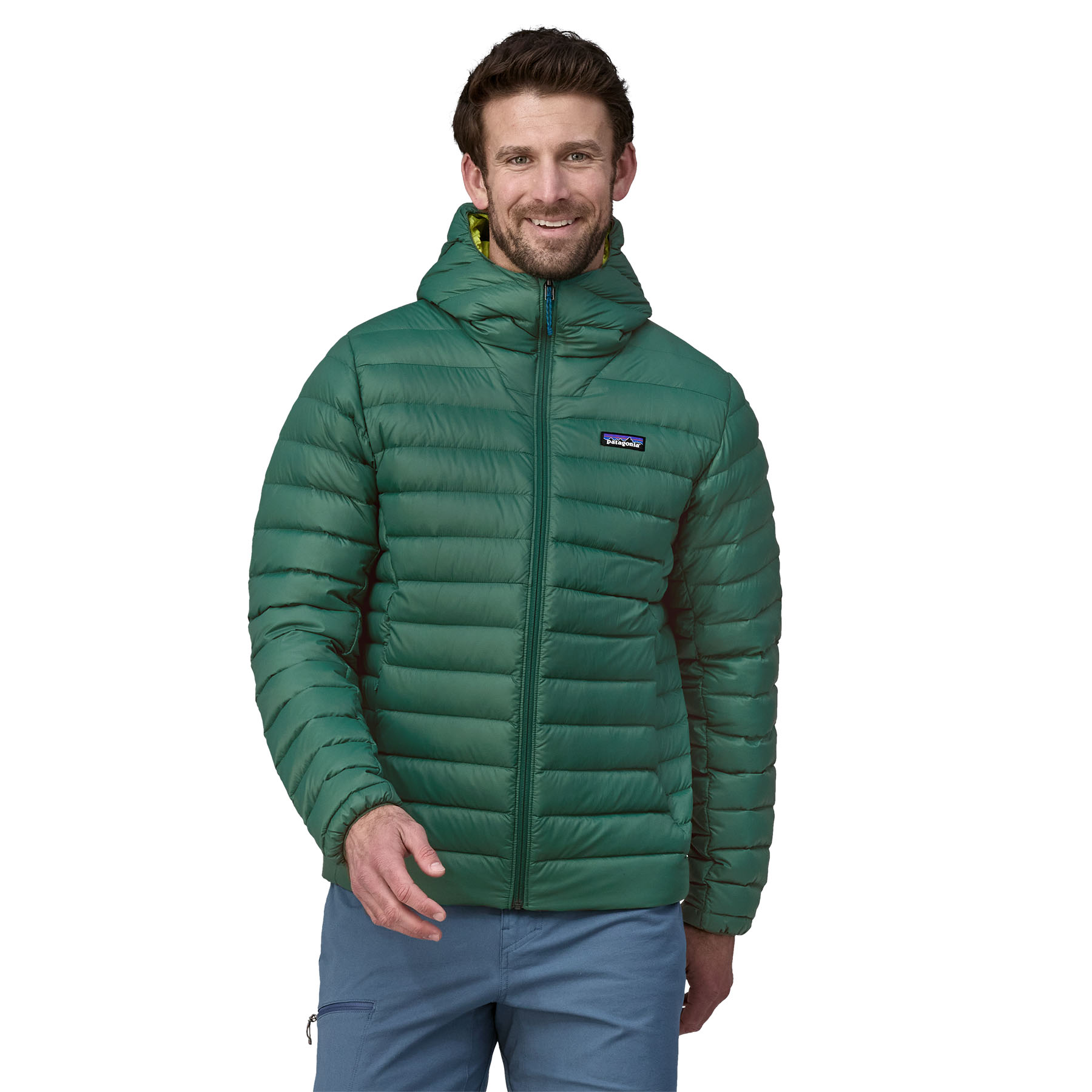 Down Sweater Hoody (Conifer Green)