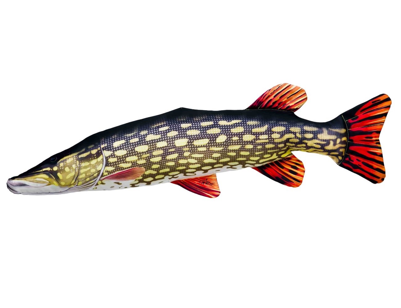 Stofffisch Riesen Hecht (115 cm)