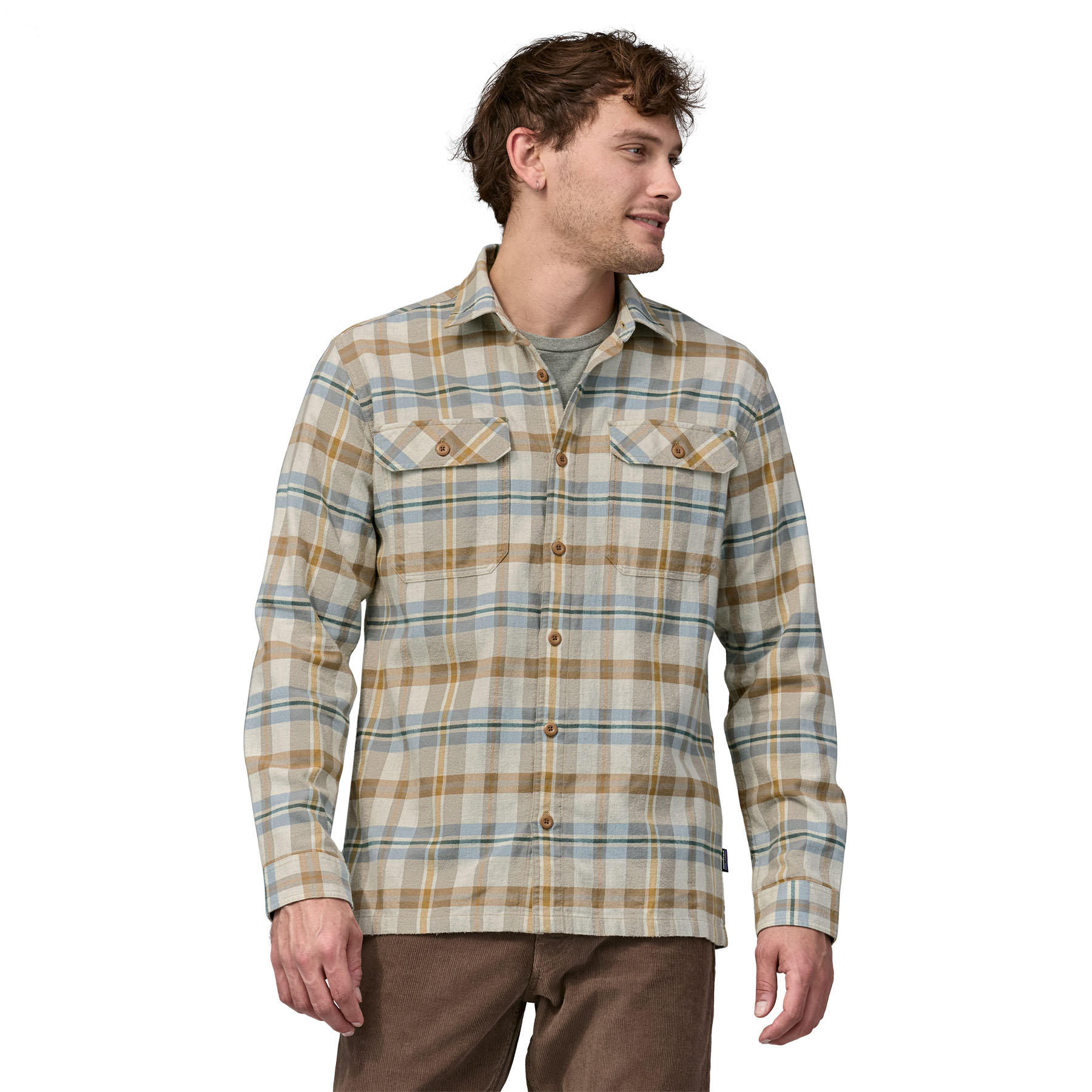 Midweight Shirt Flanell Cotton