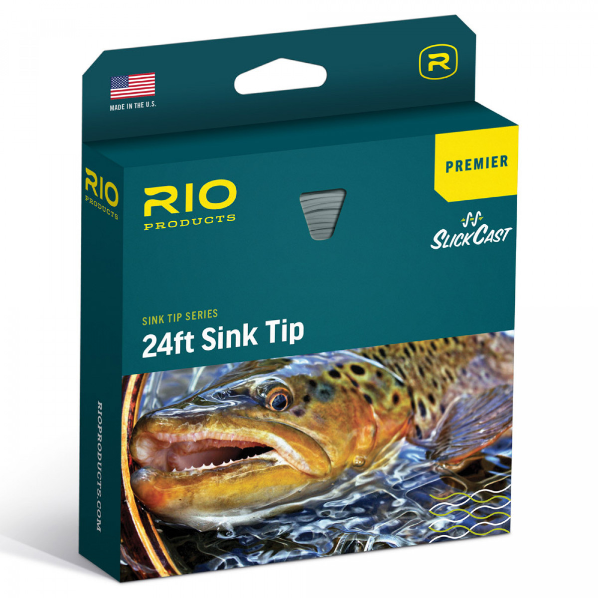 Rio Products Elite Single-Handed Spey Floating/Hover/Sink (Weight Forward)  Wf6 Salmon Fishing Fly Line