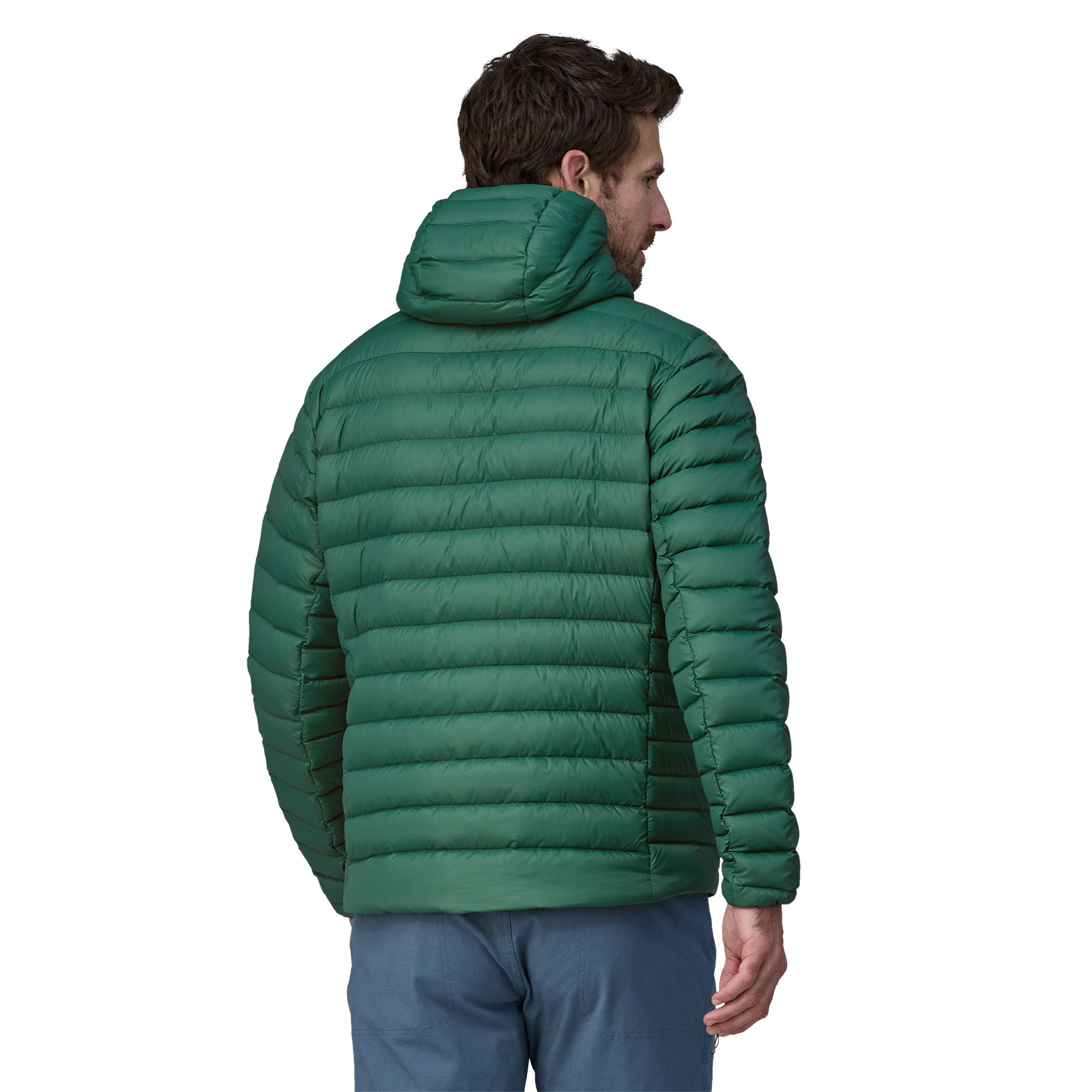 Down Sweater Hoody (Conifer Green)