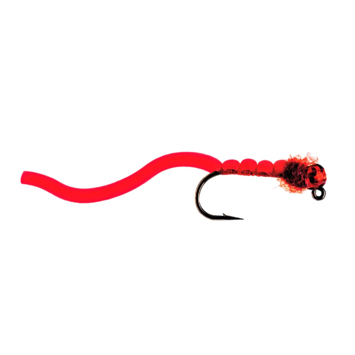 Squirmy Wormie Jig (red)