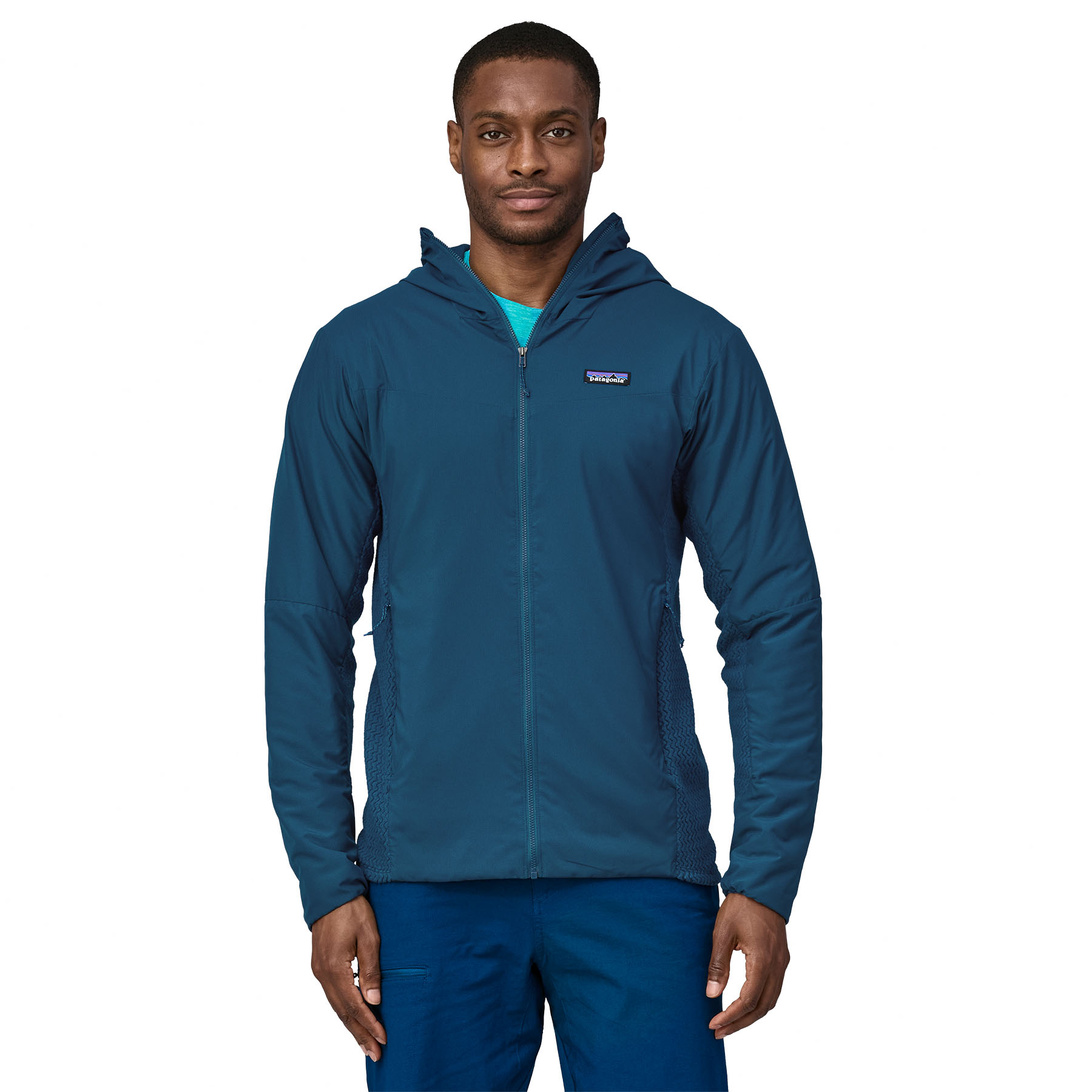 M's Nano-Air Light Hybrid Hoody (lagom blue)