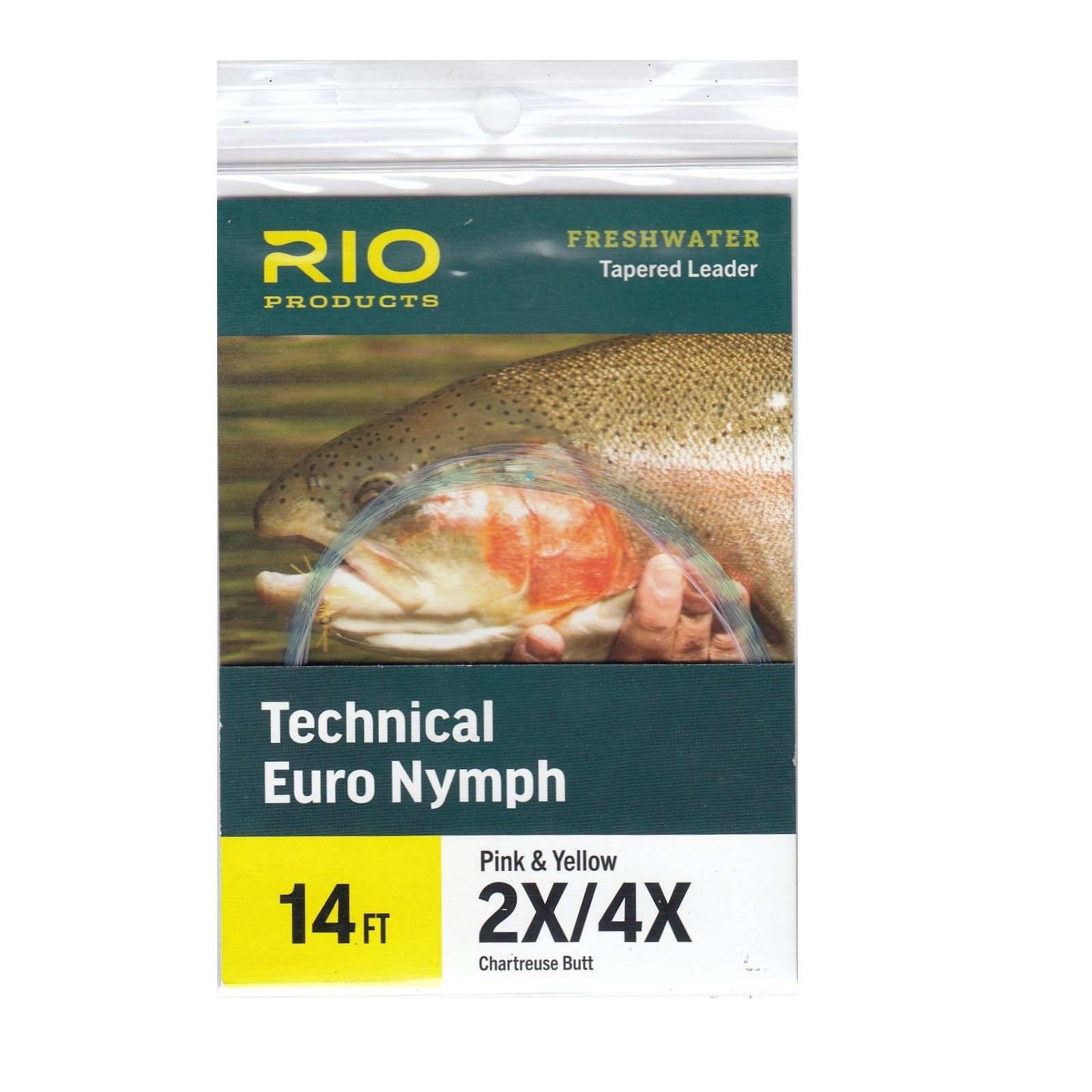 RIO Technical Euro Nymph Leader (14 ft - 2X/4X)